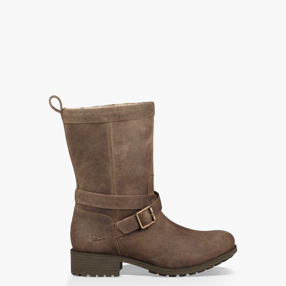 Bottes Classic UGG Glendale Femme Cafe Soldes 688KHEMI